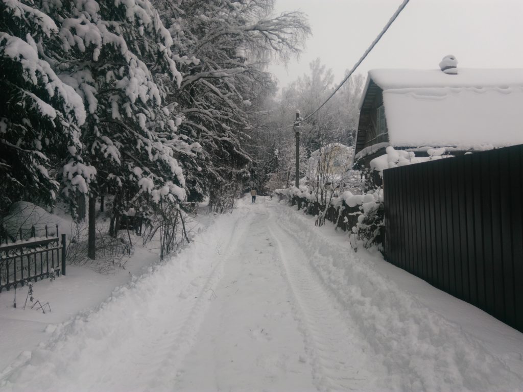 Чистка снега